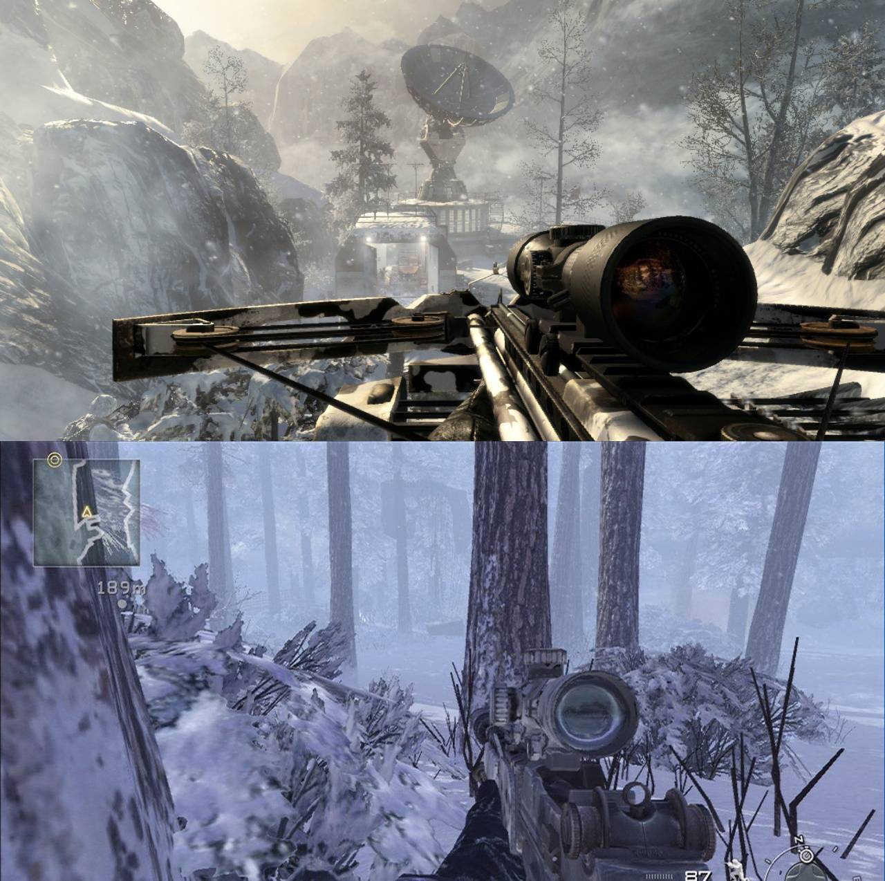 Call of Duty Black Ops Versus Modern Warfare 2 Stunning HD Screenshot