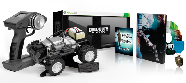 The Call of Duty: Black Ops Prestige Edition comes with: