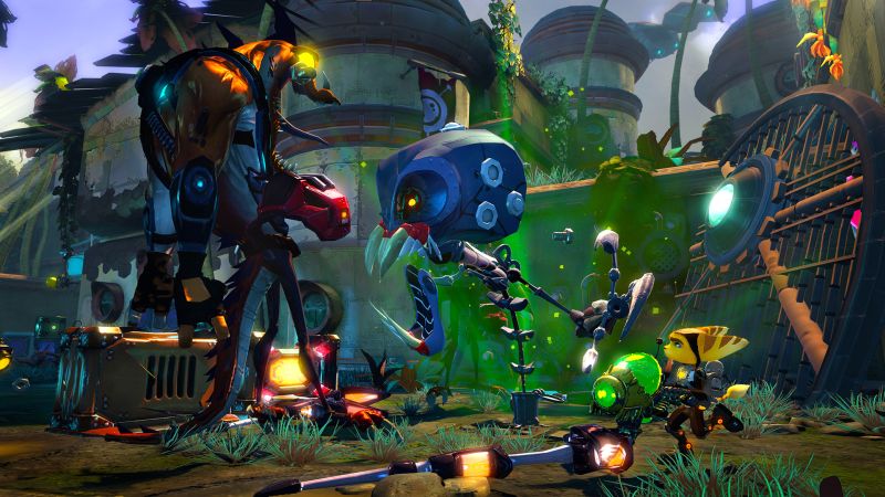 ratchet and clank a crack in time weapons and gadgets