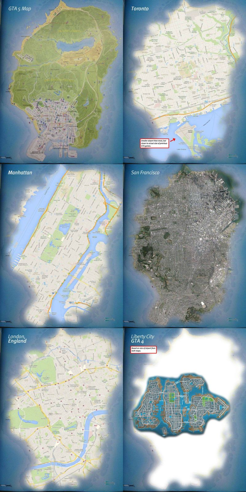 Entendendo a extensão do mapa - GTA V