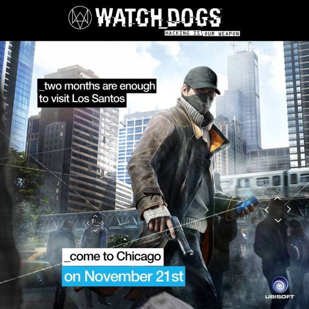 Watch Dogs GTA 5 کری خوانی Watch Dogs برای GTA V : دو ماه برای بازدید از شهر لس سانتوس، کافی خواهد بود
