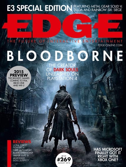 کاور ماه آگوست مجله ی EDGE منتشر شد : Bloodborne ظهور خواهد کرد 1