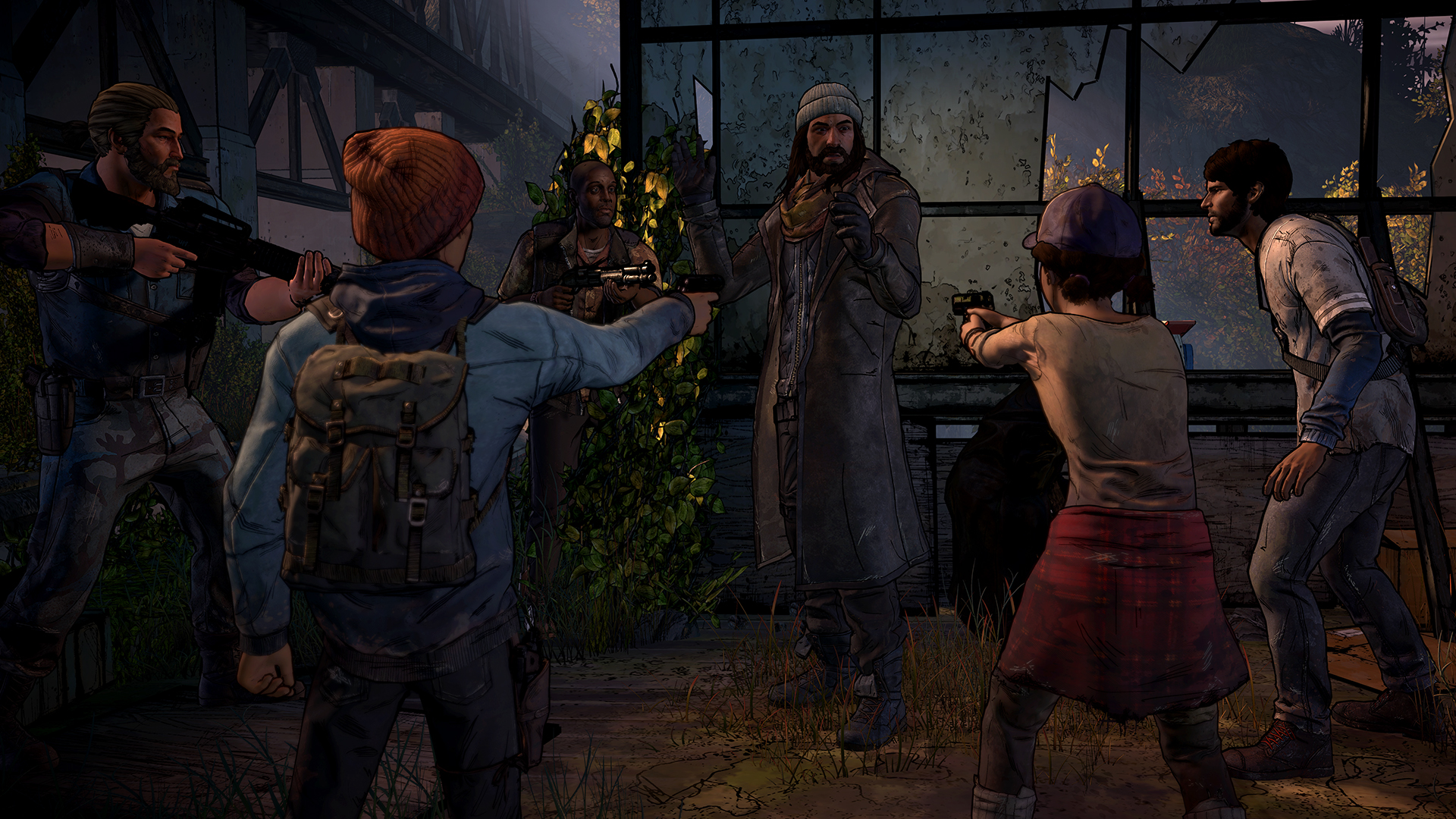 The Walking Dead: A New Frontier New Screenshots Show Off New - The Walking Dead Game A New Frontier