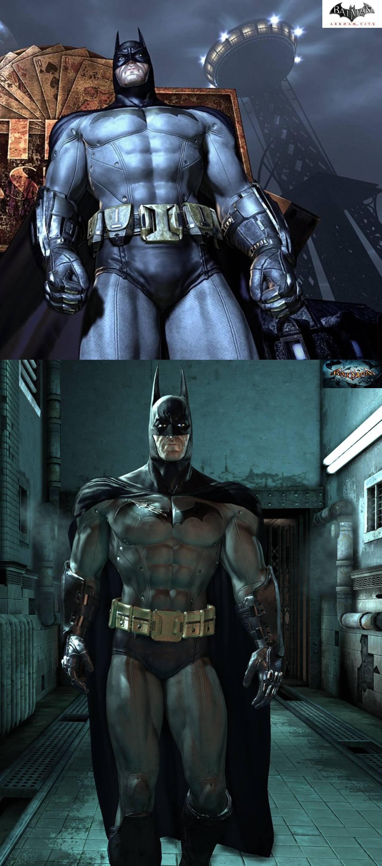 Batman Arkham City versus Batman Arkham Asylum: Latest Build Screenshot  Comparison | Page 2