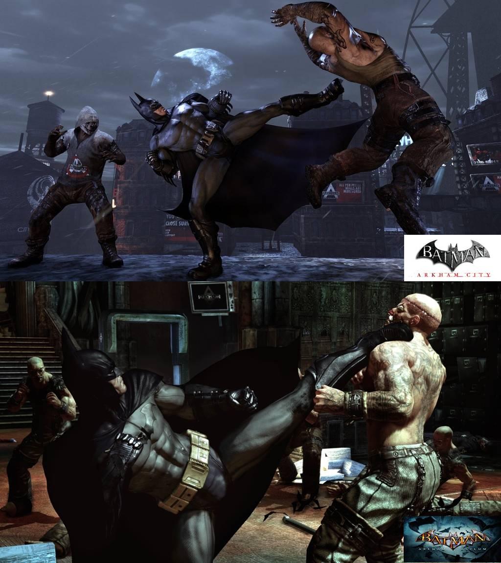 Batman Arkham City versus Batman Arkham Asylum: Latest Build Screenshot  Comparison | Page 4