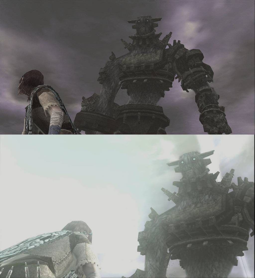 Shadow Of The Colossus Hd Ps3 Vs Ps2 Comparison Page 3