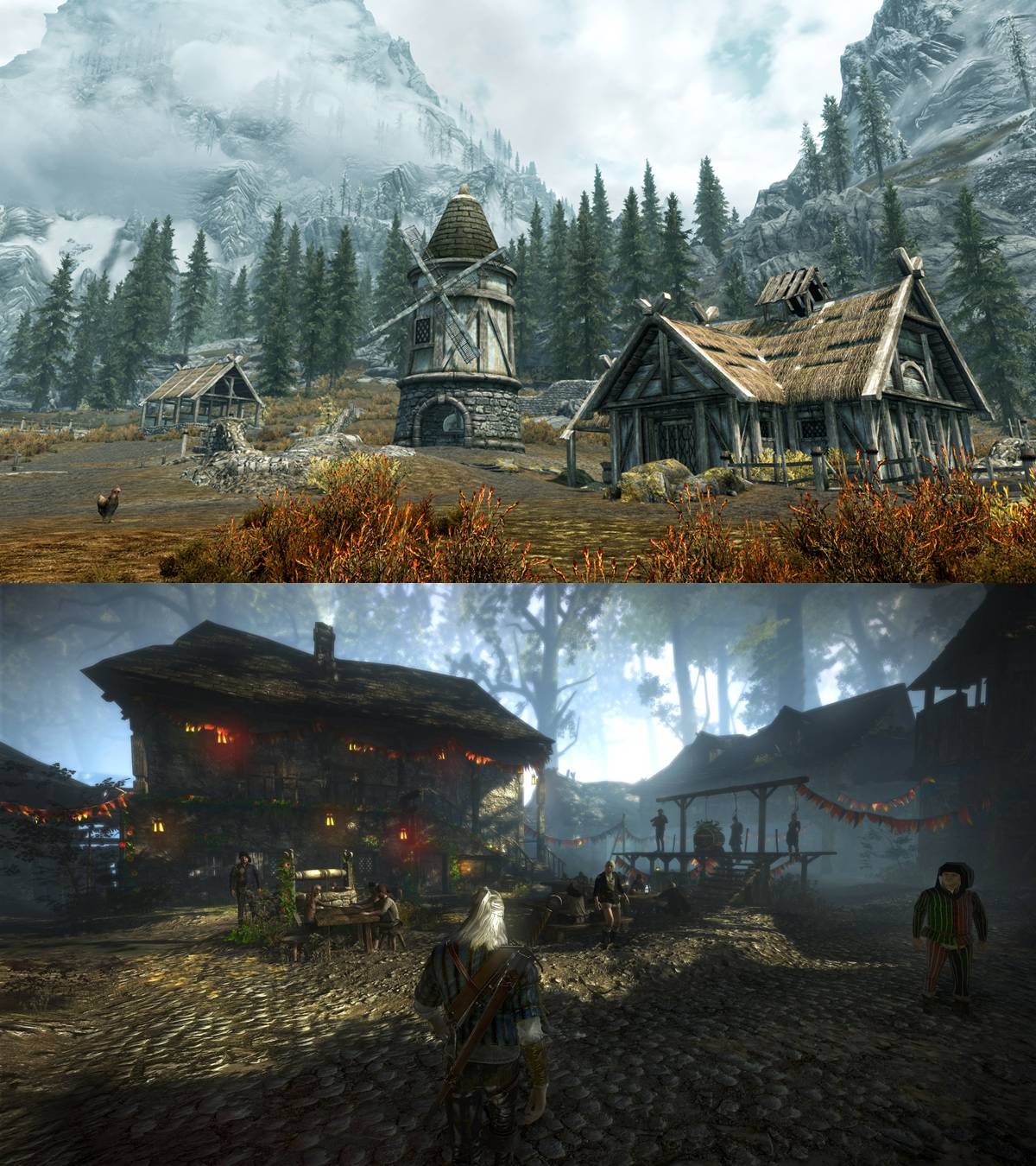 The witcher 3 or skyrim фото 2