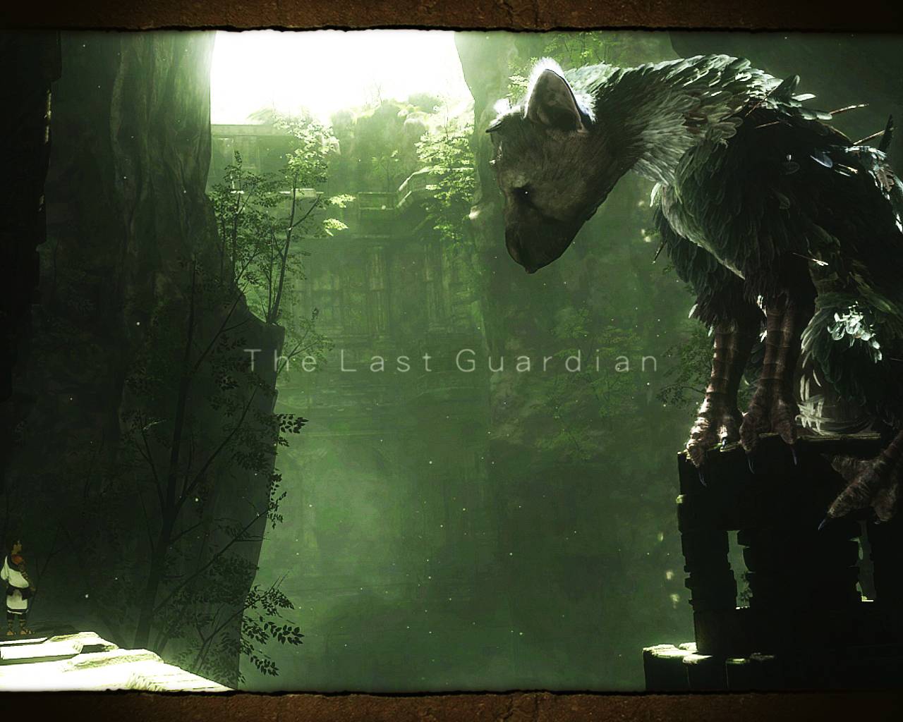 The last guardian pc background