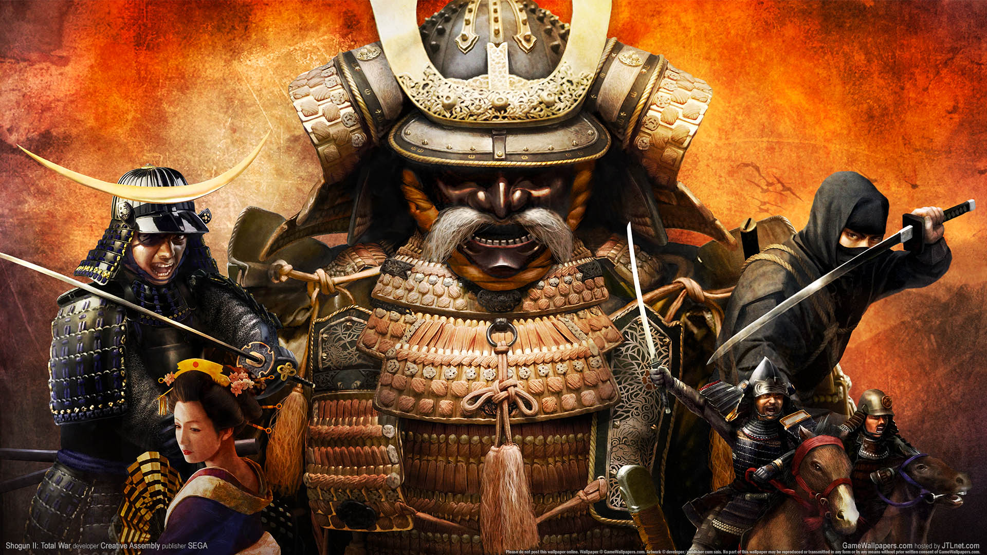 T Total War Shogun 2 Backgrounds
