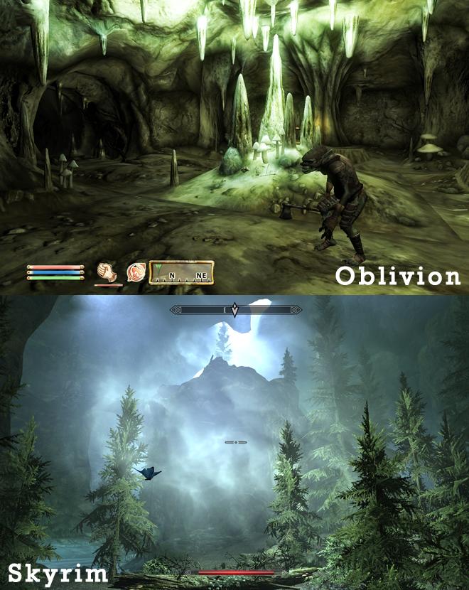 Skyrim vs – A Comparison Of The Dungeons