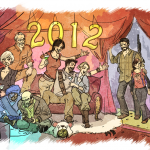 Here are the 2011 holiday cards of popular game companies