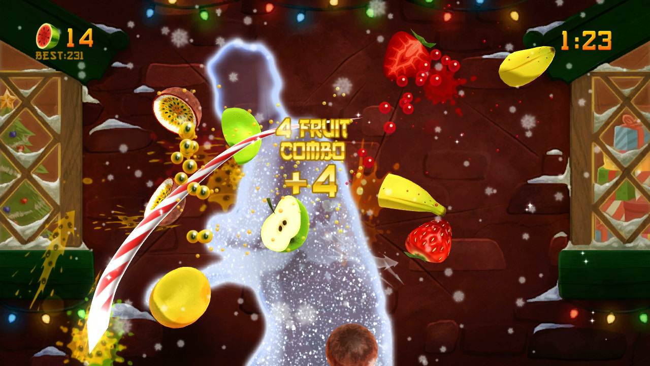 First Impressions: Fruit Ninja Kinect