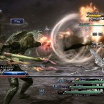 Final Fantasy XIII-2: Screenshots showing characters wearing the N7 armour