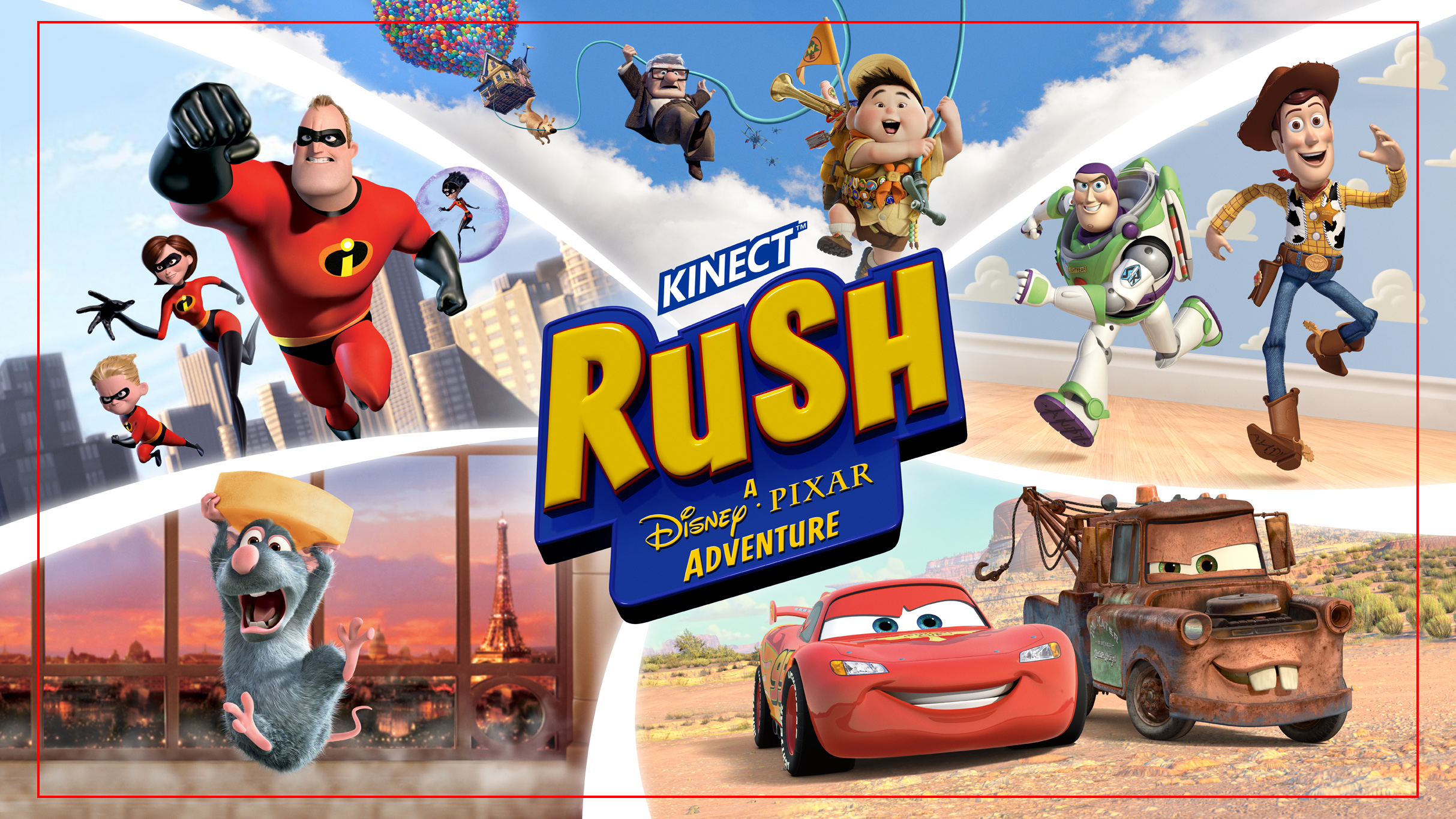 Uartig Gurgle opføre sig Kinect Rush: A Disney Pixar Adventure Review