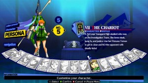 Persona 4 Arena: Screens from Chie Satonaka character pack