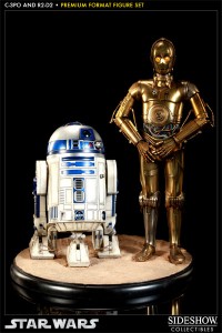 $750 Star Wars C-3PO and R2-D2 Premium Figures look incredible