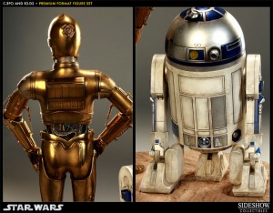 $750 Star Wars C-3PO and R2-D2 Premium Figures look incredible