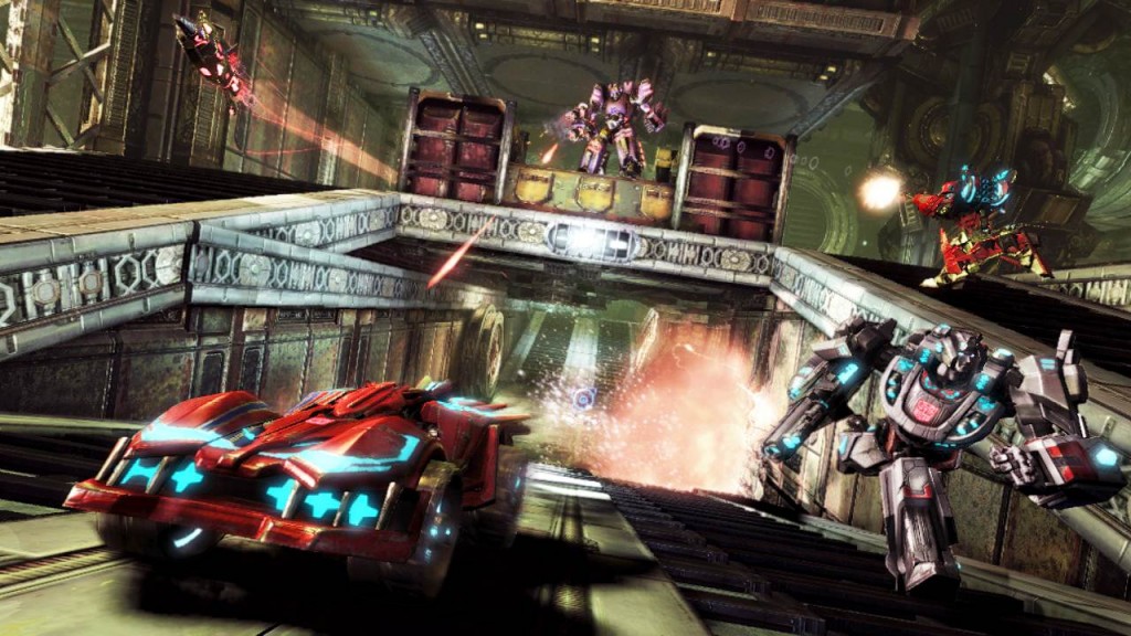 Transformers Fall of Cybertron Multiplayer, Escalation and Single Player Screenshots