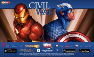 Marvel Pinball: Civil War comes out next week