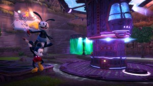 Disney Epic Mickey 2: The Power of Two: Screenshots of the newly revealed Autotopia area