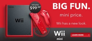Wii Mini is exclusive to Canada, priced at $99
