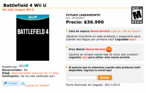 Battlefield 4 And Call of Duty Modern Warfare 4 Listed By Retailer