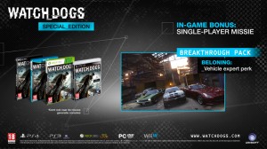 Watch_Dogs Special Edition Features Breakthrough Pack