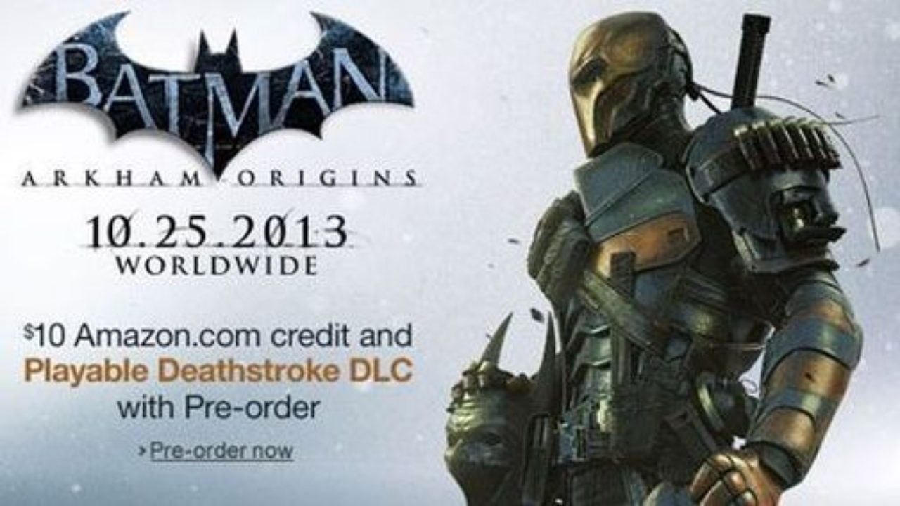 Batman Arkham Origins: Deathstroke Playable as Pre-Order Incentive?