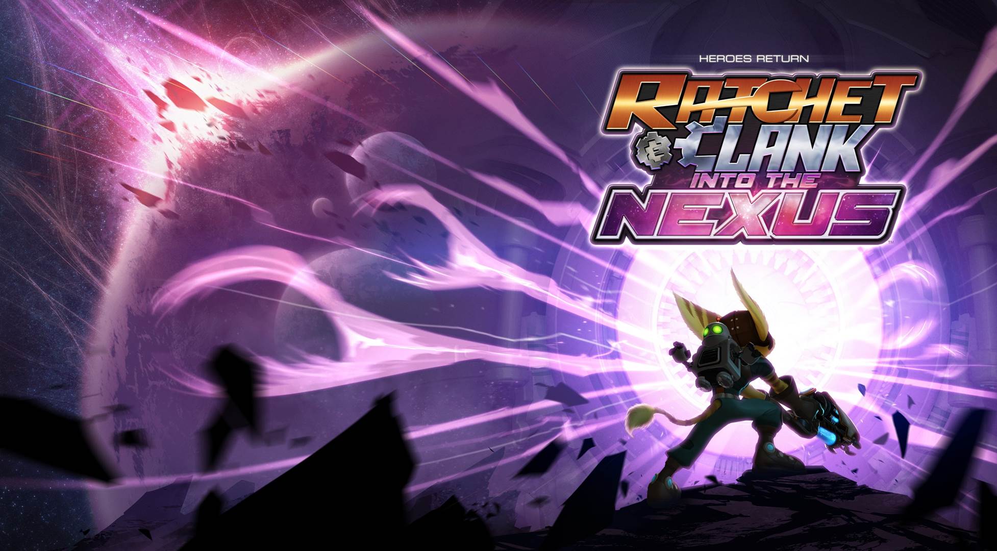 ratchet and clank in to the nexus hd wallpaper