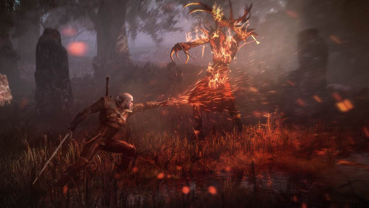 witcher 3 wild hunt pc use torch