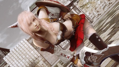 Final Fantasy 13's Lightning is not real but gave an interview