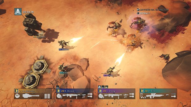 helldivers 2 players with ps4 controller