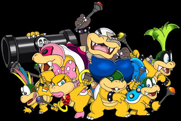 new super mario bros u koopalings