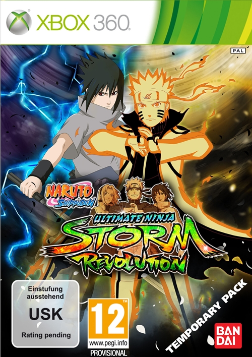Naruto Shippuden: Ultimate Ninja Storm Revolution Box Art