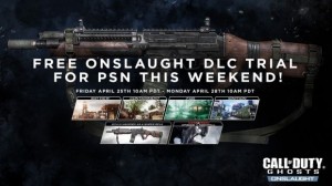 Call of Duty: Ghosts Onslaught Free for PSN on April 25th-28th