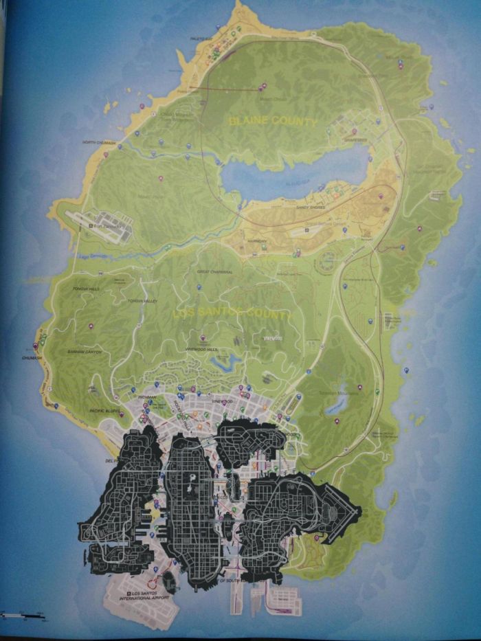 GTA4 vs GTA5 map size