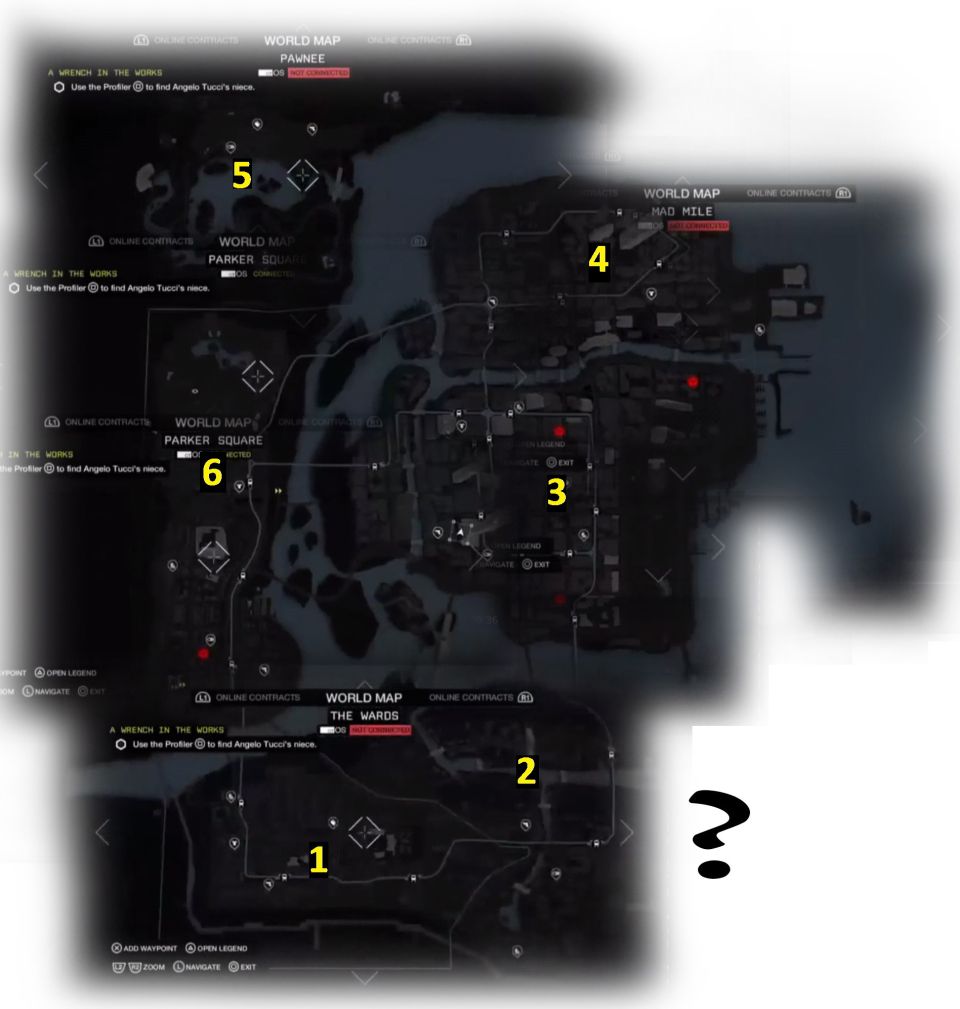 Watch Dogs Map Size
