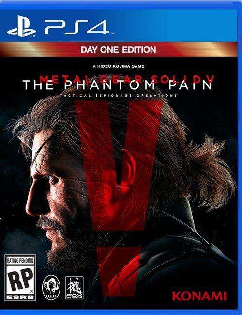 Metal Gear Solid 5: The Phantom Pain Box Art
