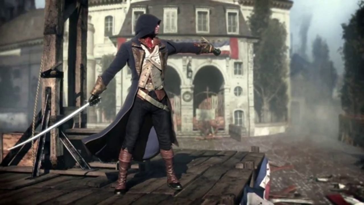 change weapons on assasins creed unity pc