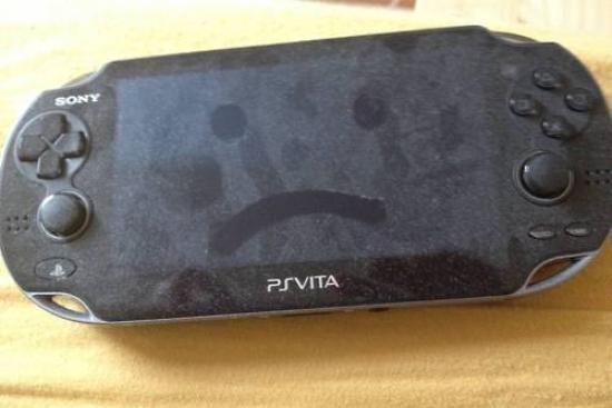 sad PS Vita