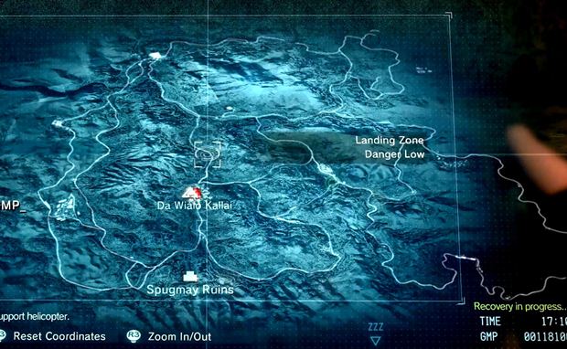 metal gear solid 5 mapa Metal Gear Solid 5 The Phantom Pain Map Analysis Reveals Massive metal gear solid 5 mapa