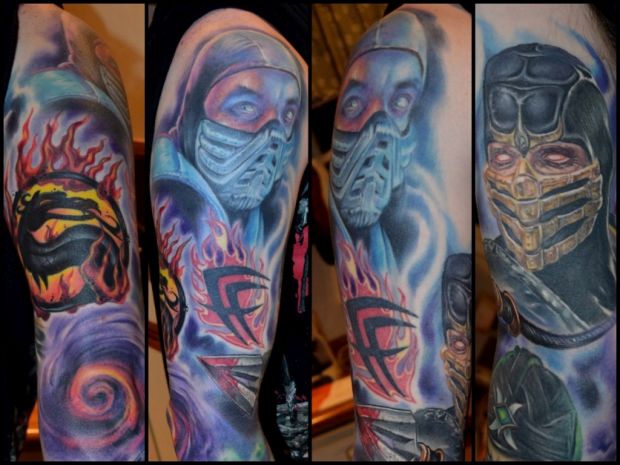 Tattoos and Tattoo Flash Mortal Kombat