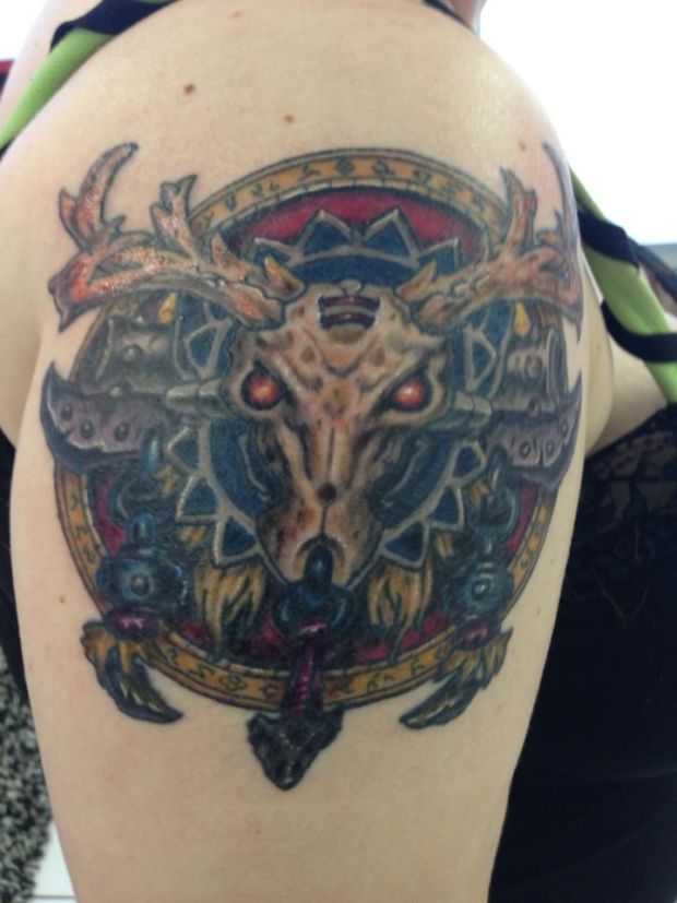 Sylvanas Windrunner  Warcraft tattoo by Fleuuuuuuur on DeviantArt