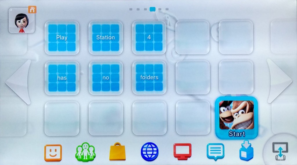 Wii U Update 5.2.0 Released, Adds Folders and UI Enhancements