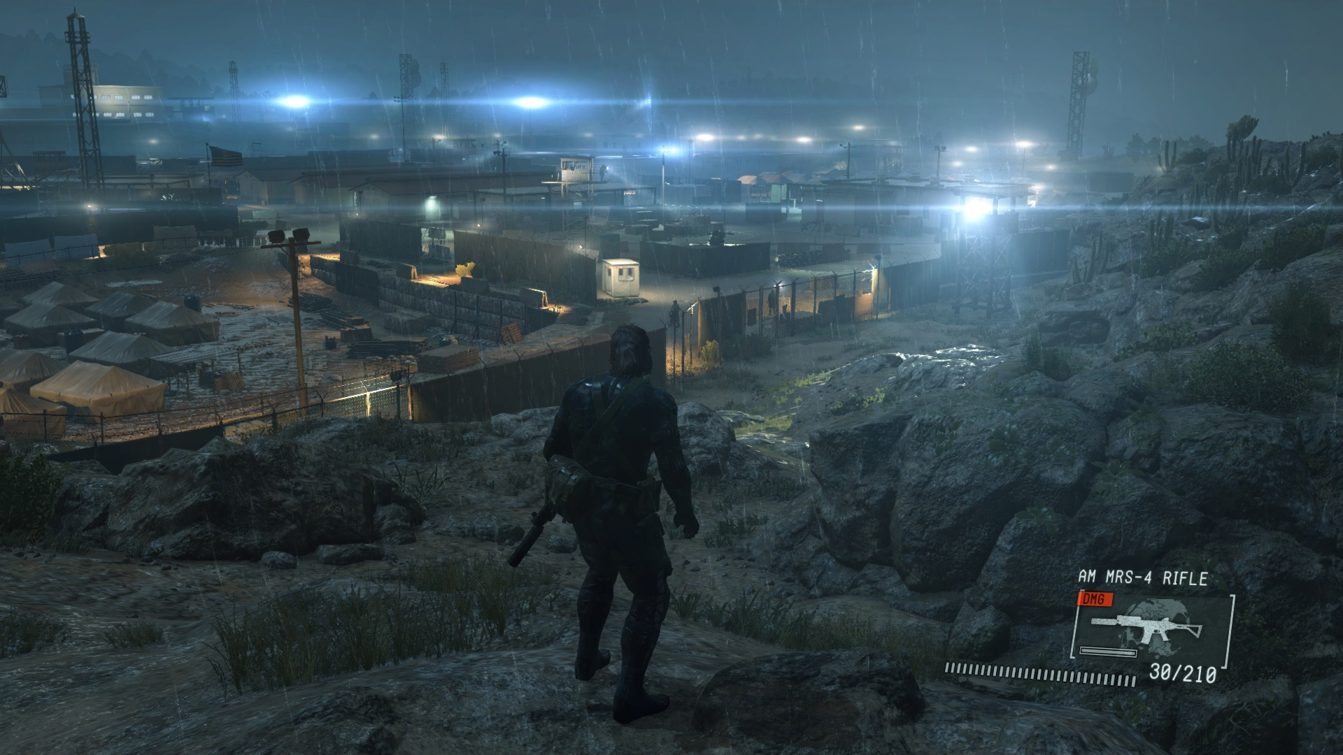 Metal Gear Solid 5: Ground Zeroes PS4 vs PC Comparison Screens