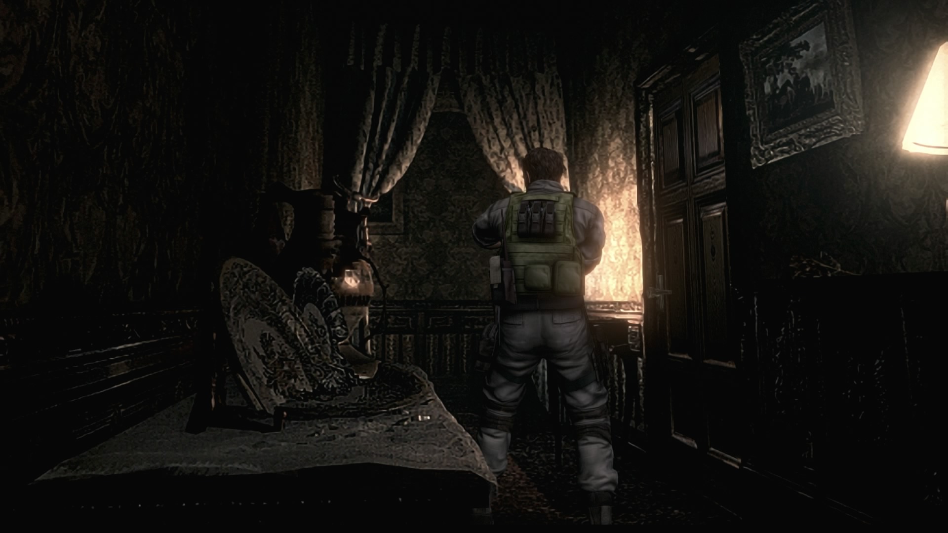60fps] Resident Evil HD Remaster: PS4 30fps vs PC 60fps Comparison
