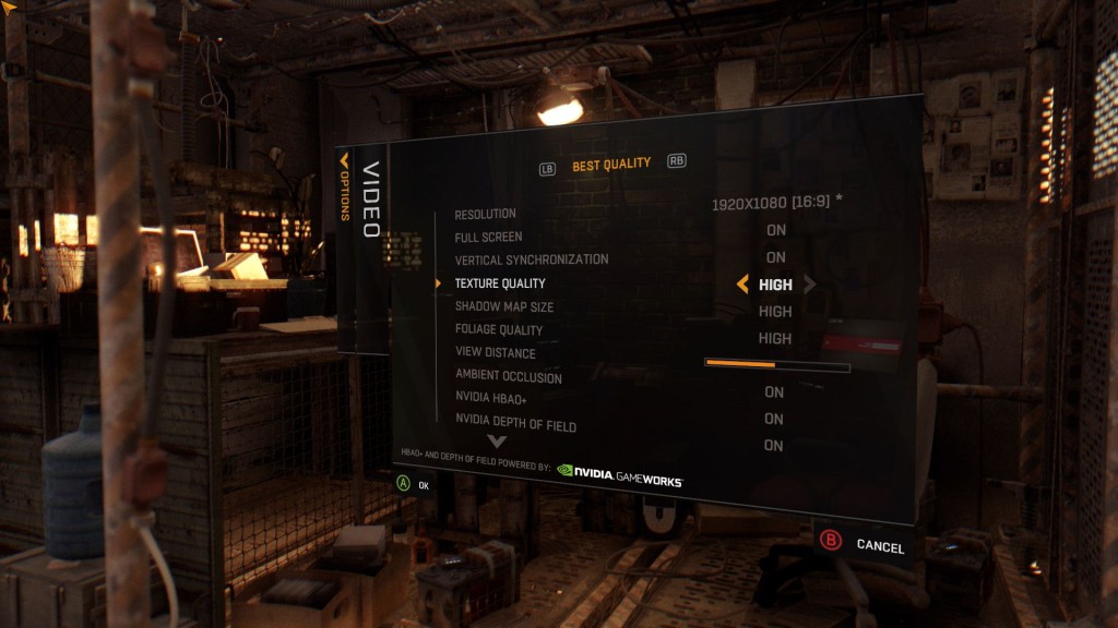 Dying Light PC graphics settings