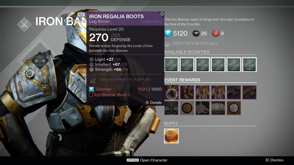 Destiny Next Iron Banner Sale List Revealed, Next Week’s Nightfall