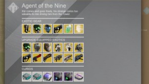 Destiny’s Xur Carries Exotic Auto Rifle Hard Light on March 20th