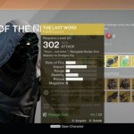 Destiny’s Xur Selling The Last Word for April 17th